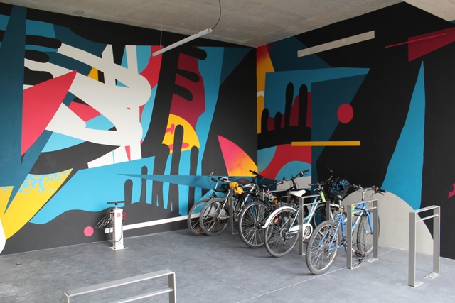 Installation d'un local à vélo